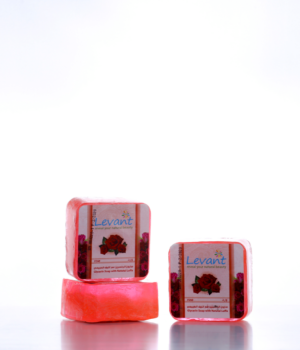 Glycerin Soap With Natural Luffa – Rose