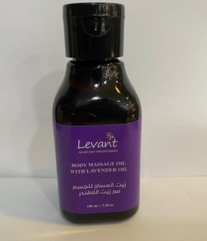 BODY MASSAGE OIL WITH LAVENDER OIL